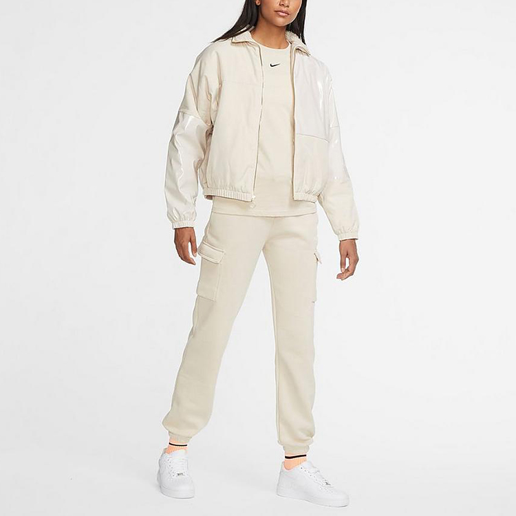 (Women) Nike Retro Glossy Paneled Track Jacket Women’s White CZ1870-140 圖 4