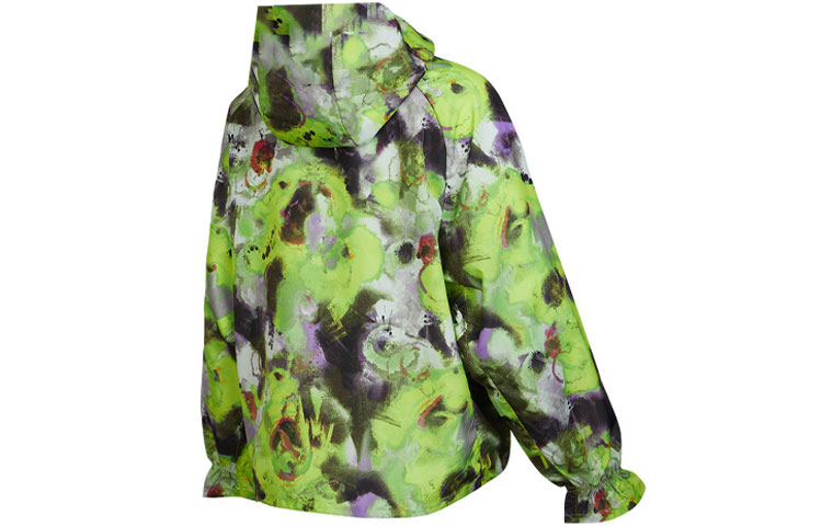 (Women) Nike Retro Tie-Dye Casual Jacket Green DM7550-321 圖 3