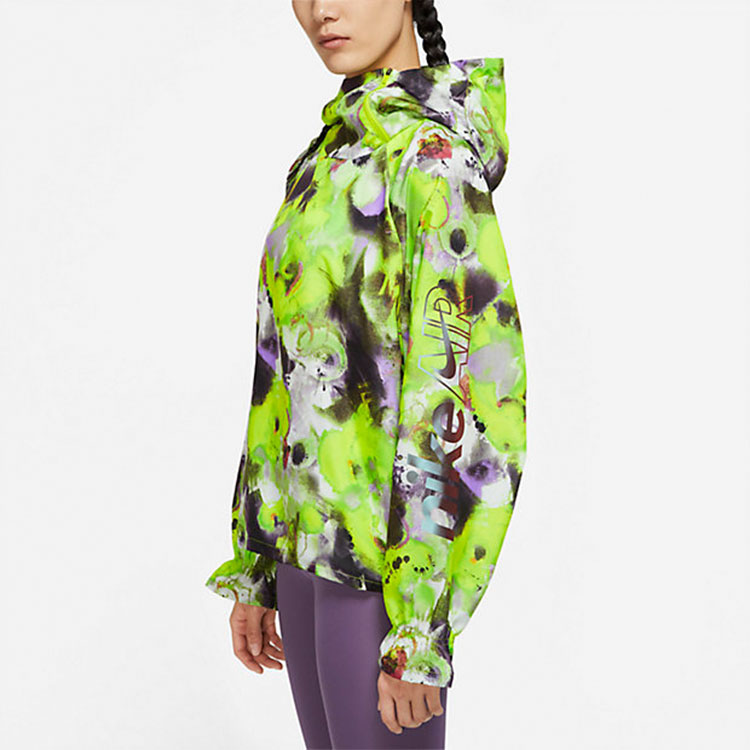 (Women) Nike Retro Tie-Dye Casual Jacket Green DM7550-321 圖 6