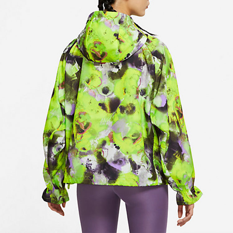 (Women) Nike Retro Tie-Dye Casual Jacket Green DM7550-321 圖 7