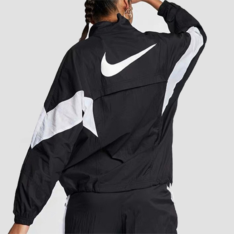 (Women) Nike Retro Track Jacket Black White拼接 CN6918-010 圖 7