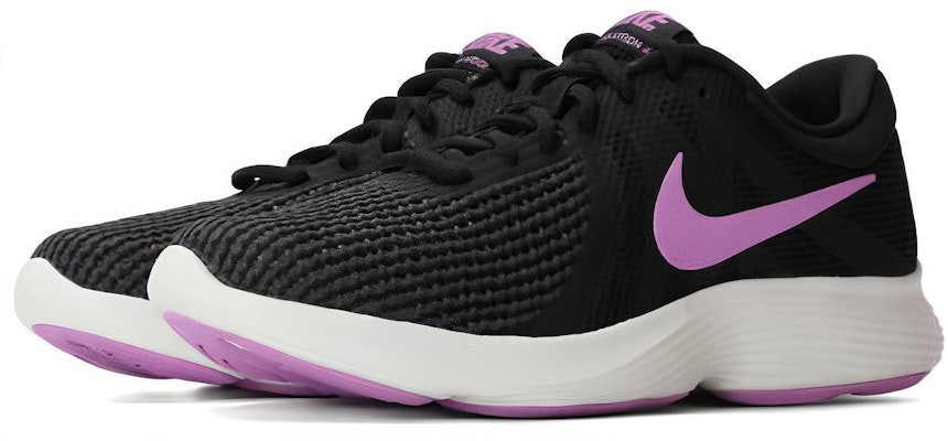 Nike Revolution 4 黑紫色 女式 Order Nike Revolution 4 黑紫色 女式