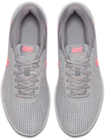 Shop Nike Revolution 4 灰粉色 女式
