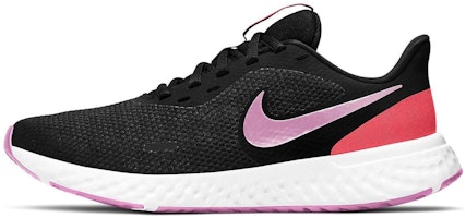 (Women) Nike Revolution 5 'Black Beyond Pink Crimson' BQ3207-008 (Women) Nike Revolution 5 'Black Beyond Pink Crimson' BQ3207-008