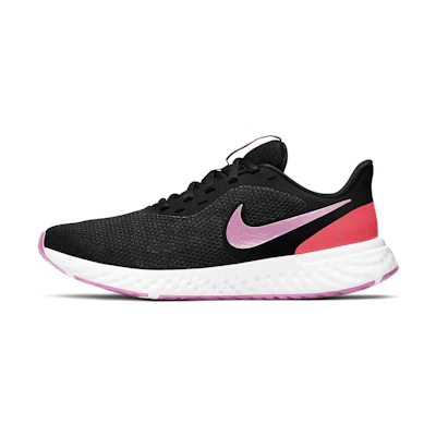 (W) Nike Revolution 5 'Black Beyond Pink Crimson'