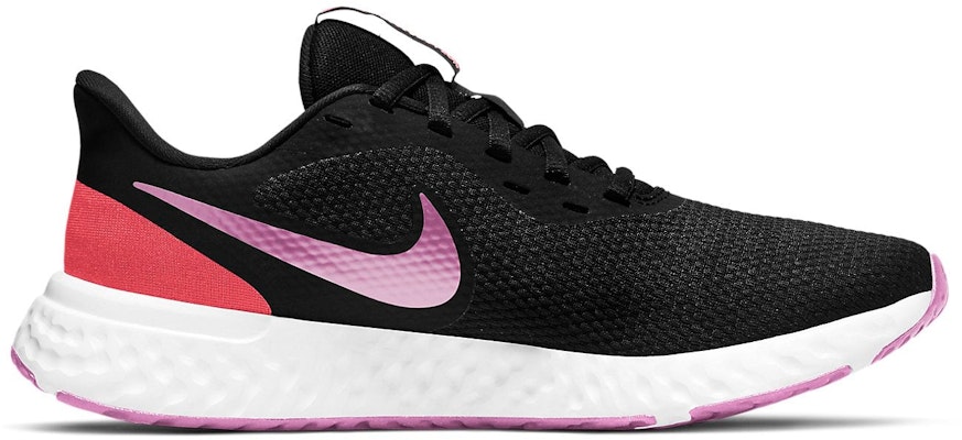 (W) Nike Revolution 5 'Hitam Merah Jambu Crimson' BQ3207-008 Order (W) Nike Revolution 5 'Hitam Merah Jambu Crimson' BQ3207-008