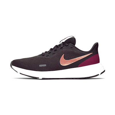 (W) Nike Revolution 5 'Black Metallic Copper'