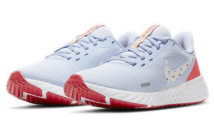 (W) Nike Revolution 5 'Hydrogen Blue Red' 圖 3