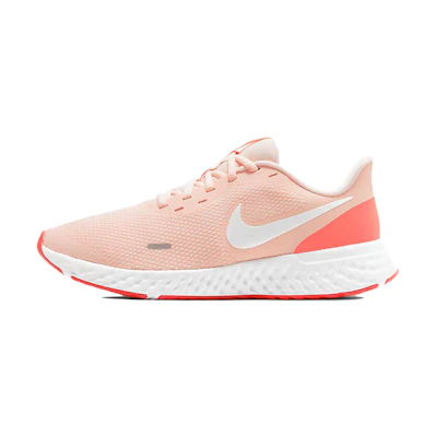 (W) Nike Revolution 5 Washed Coral/Summit White