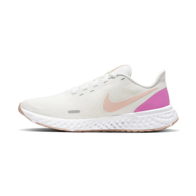 (W) Nike Revolution 5 'White Fire Pink'