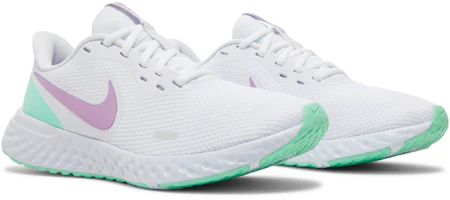 Cheap (女)Nike Revolution 5 '白綠光紫' BQ3207-111