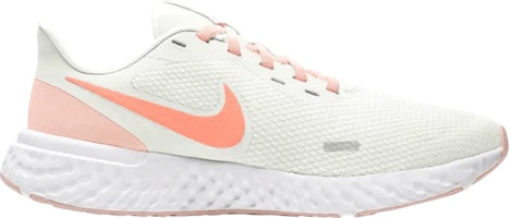 (Women) Nike Revolution 5 'White Orange Pearl' BQ3207-109 (Women) Nike Revolution 5 'White Orange Pearl' BQ3207-109