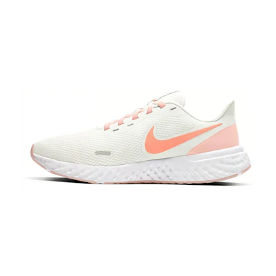 (W) Nike Revolution 5 'White Orange Pearl'