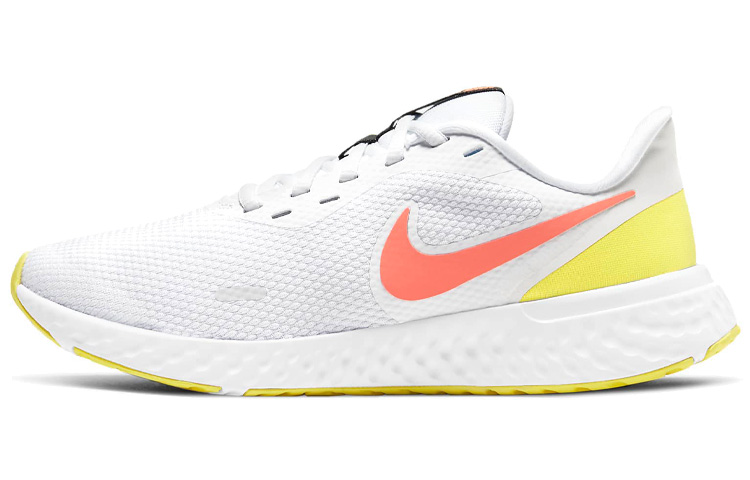 (W) Nike Revolution 5 'White Pink Yellow'
