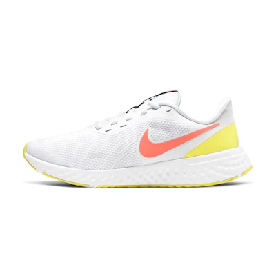 (W) Nike Revolution 5 'White Pink Yellow'