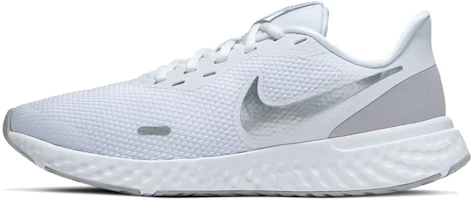(Women) Nike Revolution 5 'White Pure Platinum' BQ3207-100 (Women) Nike Revolution 5 'White Pure Platinum' BQ3207-100