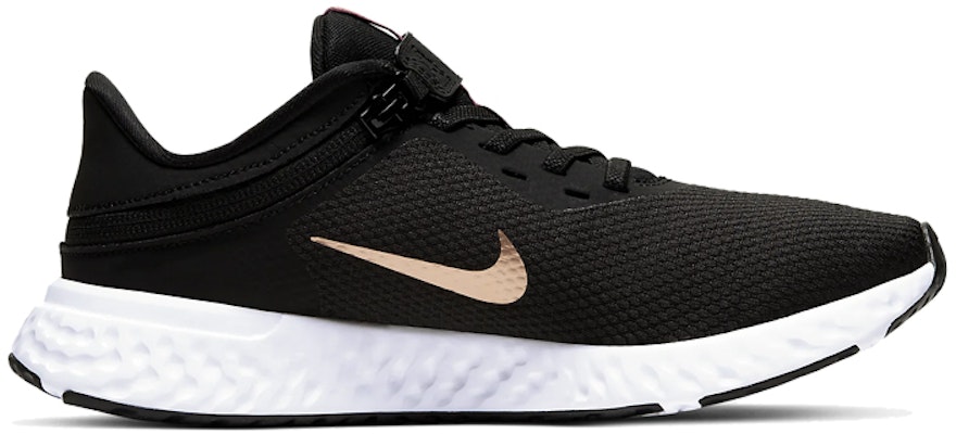 (W) Nike Revolution 5 FlyEase 'Hitam Emas' BQ3212-003 Order (W) Nike Revolution 5 FlyEase 'Hitam Emas' BQ3212-003