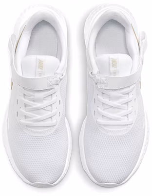 (W) Nike Revolution 5 FlyEase / Emas 'Putih' BQ3212-101 Shop (W) Nike Revolution 5 FlyEase / Emas 'Putih' BQ3212-101
