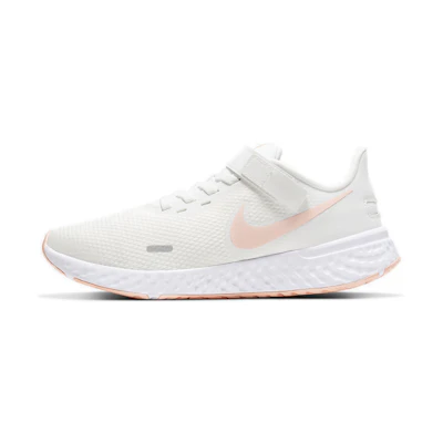 (W) Nike Revolution 5 FlyEase 'White Washed Coral'