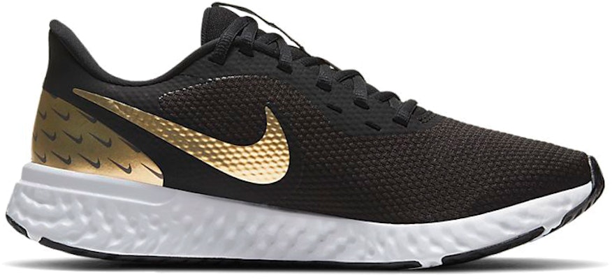 (W) Nike Revolution 5 Premium 'Negro Oro Metálico' CV0158-001 Order (W) Nike Revolution 5 Premium 'Negro Oro Metálico' CV0158-001