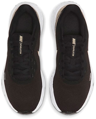 (W) Nike Revolution 5 Premium 'Negro Oro Metálico' CV0158-001 Shop (W) Nike Revolution 5 Premium 'Negro Oro Metálico' CV0158-001