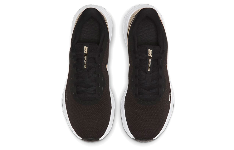 Shop (W) Nike Revolution 5 Premium ''Zwart Metallic Goud'' CV0158-001