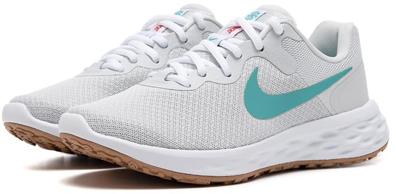 (W) Nike REVOLUTION 6 'Kelabu Muda Teal' DC3729-012 Lookbook (W) Nike REVOLUTION 6 'Kelabu Muda Teal' DC3729-012