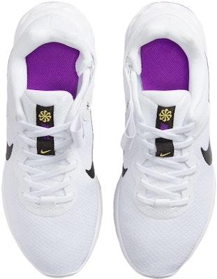 (W) Nike Revolution 6 FlyEase Next Nature 'Putih Hitam Ungu' DC8998-101 Shop (W) Nike Revolution 6 FlyEase Next Nature 'Putih Hitam Ungu' DC8998-101