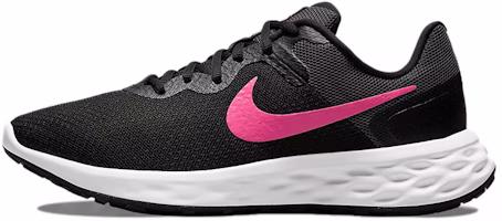 (Women) Nike Revolution 6 Next Nature 'Black Hyper Pink' DC3729-002 (Women) Nike Revolution 6 Next Nature 'Black Hyper Pink' DC3729-002