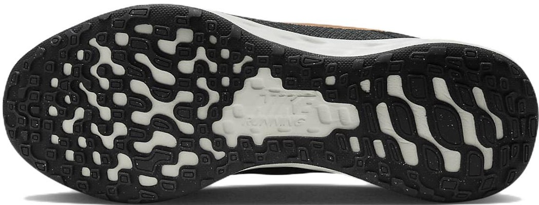 (W) Nike Revolution 6 Next Nature 'Gris Humo Oscuro y Cobre Metálico' DC3729-009 Details for (W) Nike Revolution 6 Next Nature 'Gris Humo Oscuro y Cobre Metálico' DC3729-009