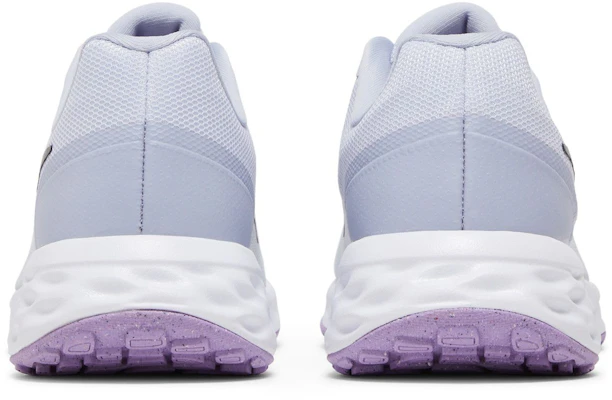 (W) Nike Revolution 6 Next Nature ''Ghost Lilac'' Scarpe DC3729-004 Details for (W) Nike Revolution 6 Next Nature ''Ghost Lilac'' Scarpe DC3729-004