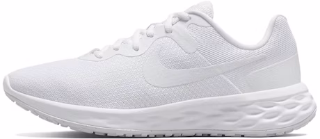 (Women) Nike Revolution 6 Next Nature 'Triple White' DC3729-102 (Women) Nike Revolution 6 Next Nature 'Triple White' DC3729-102