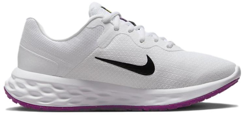 (W) Nike Revolution 6 Next Nature 'Putih Ungu Terang' DC3729-106 Order (W) Nike Revolution 6 Next Nature 'Putih Ungu Terang' DC3729-106