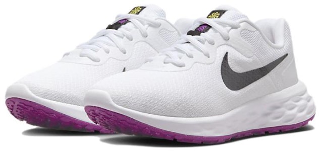 (W) Nike Revolution 6 Next Nature 'Putih Ungu Terang' DC3729-106 Lookbook (W) Nike Revolution 6 Next Nature 'Putih Ungu Terang' DC3729-106