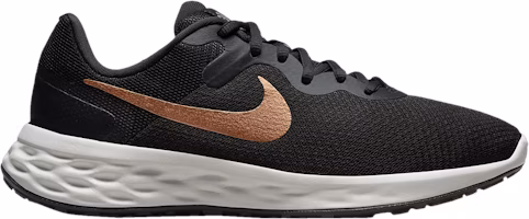 (Women) Nike Revolution 6 Next Nature Wide 'Black Metallic Copper' DC9001-009 (Women) Nike Revolution 6 Next Nature Wide 'Black Metallic Copper' DC9001-009