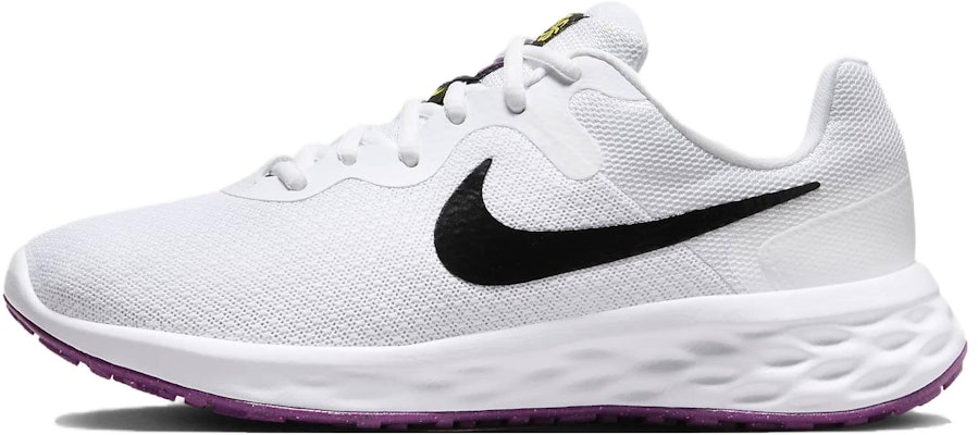 (W) Nike Revolution 6 Wide 'Putih Ungu Terang' DC9001-106 Buy (W) Nike Revolution 6 Wide 'Putih Ungu Terang' DC9001-106