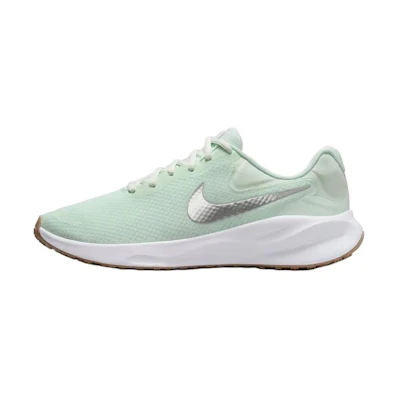 (W) Nike Revolution 7 'Barely Green Metallic Silver'