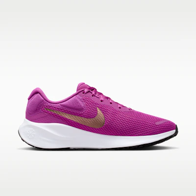(W) Nike Revolution 7 Hot Fuchsia/Putih/Hitam/Metallic Red Bronze FB2208-501 Lookbook (W) Nike Revolution 7 Hot Fuchsia/Putih/Hitam/Metallic Red Bronze FB2208-501