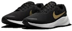 Lookbook (W) Nike Revolution 7 Wide 'Hitam Emas Metalik' FZ6829-002