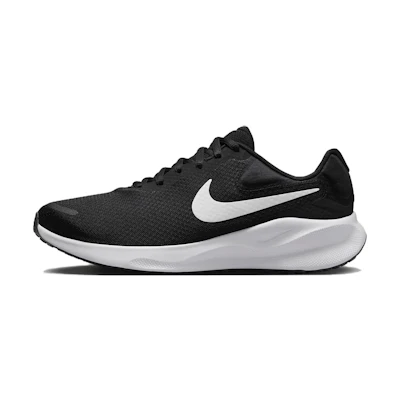 (W) Nike Revolution 7 Wide 'Black White'