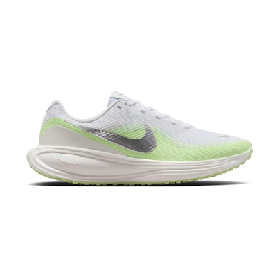 (W) Nike Revolution 8 'White Barely Volt Metallic Silver'
