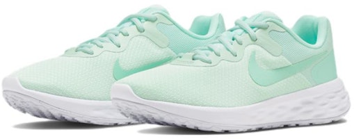 (W) Nike Revolution 6 Next Nature 'Hijau Putih' DC3729-300 Lookbook (W) Nike Revolution 6 Next Nature 'Hijau Putih' DC3729-300