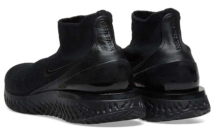 Lookbook Nike Epic React Flyknit 高筒 跑步鞋 女款 黑色