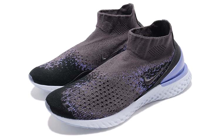 Lookbook (W) Nike Rise React Flyknit 'Thunder Grey' Lelaki Kasut Sukan AV5553-055