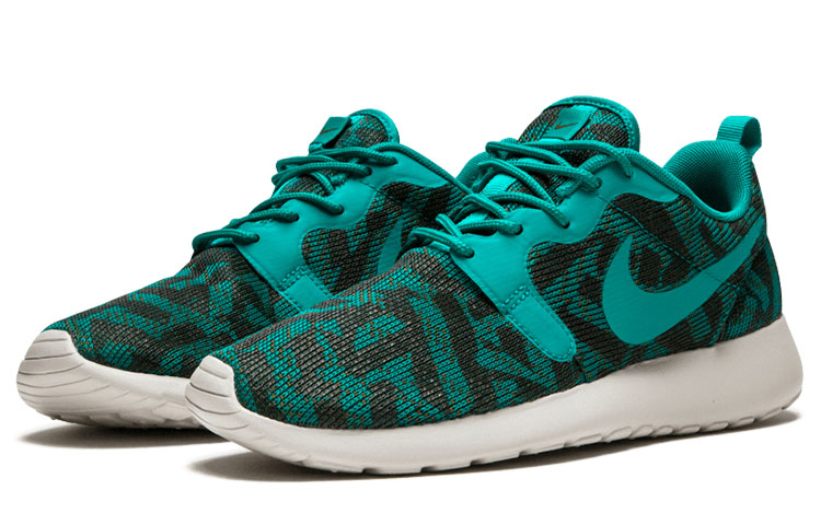 (W) Nike Roshe Low-Top Green/ 'Black' 圖 2
