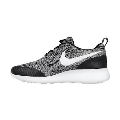 (W) Nike Roshe One Flyknit 'Black White'