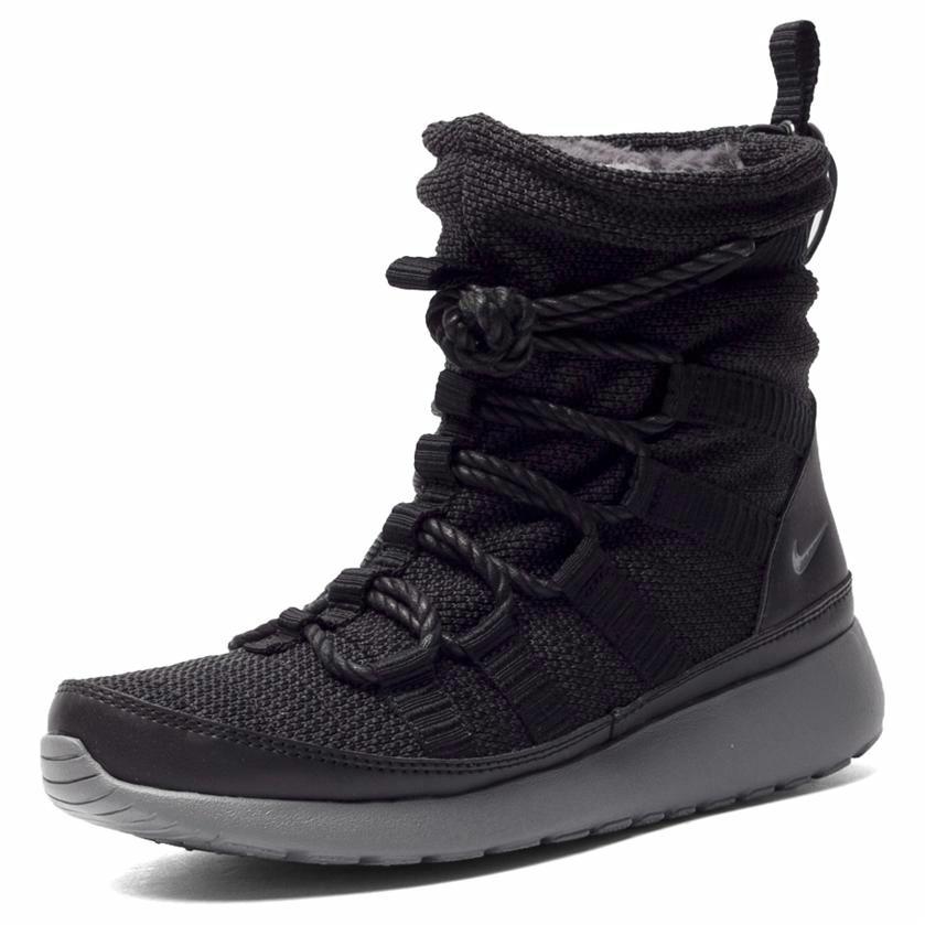 Buy (W) 耐克Roshe One高帮'黑色' 807424-001