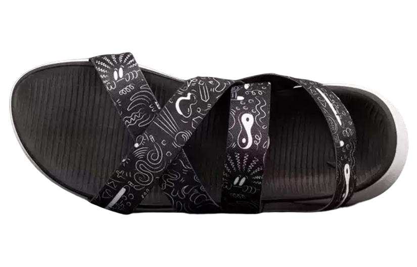 Lookbook (W) ナイキ ローシ ワン サンダル プリント "ブラック/ホワイト" 832644-011