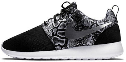 (Women) Nike Roshe Run Black Python 599432-003 (Women) Nike Roshe Run Black Python 599432-003