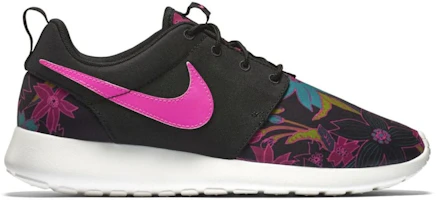 (Women) Nike Roshe Run Floral Print Pink Foil 749986-061 (Women) Nike Roshe Run Floral Print Pink Foil 749986-061
